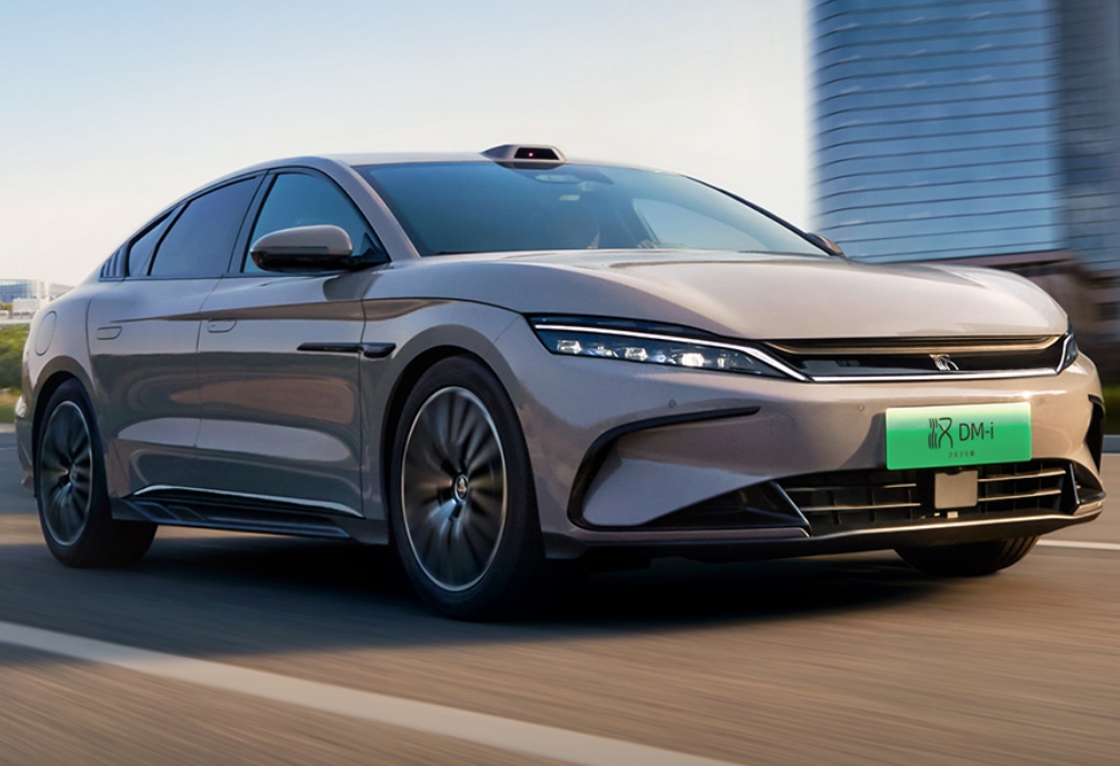 比亚迪汉L携新车色亮相广州车展 补贴后19.48万起售