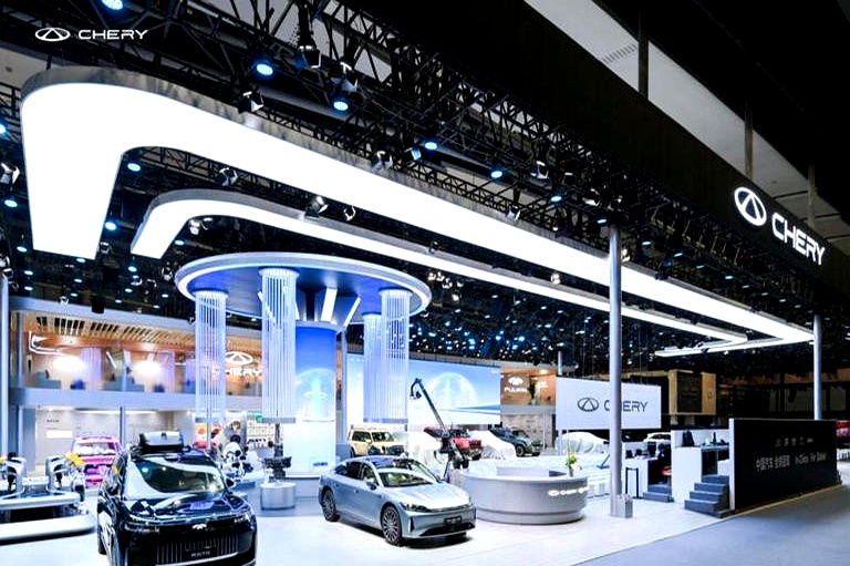 34款车型 奇瑞集团五大品牌亮相广州车展