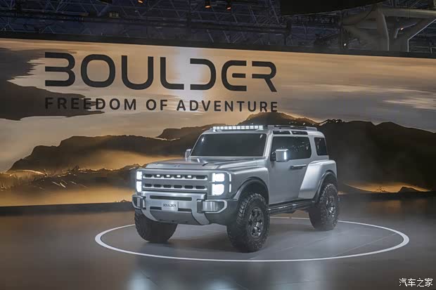 2026纽约车展：现代Boulder Concept首发 很MAN的硬派越野车